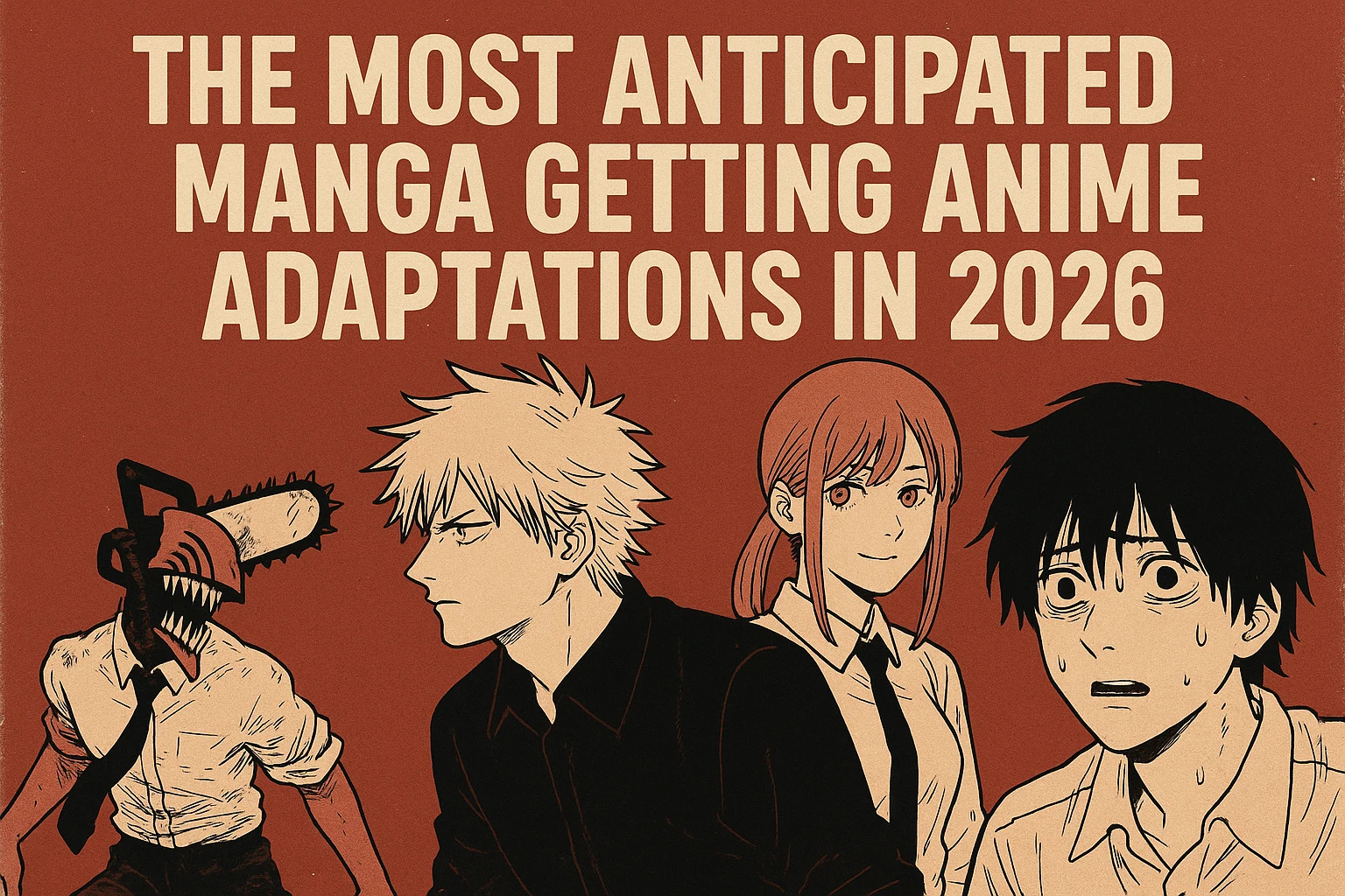 manga getting anime adaptations in 2026