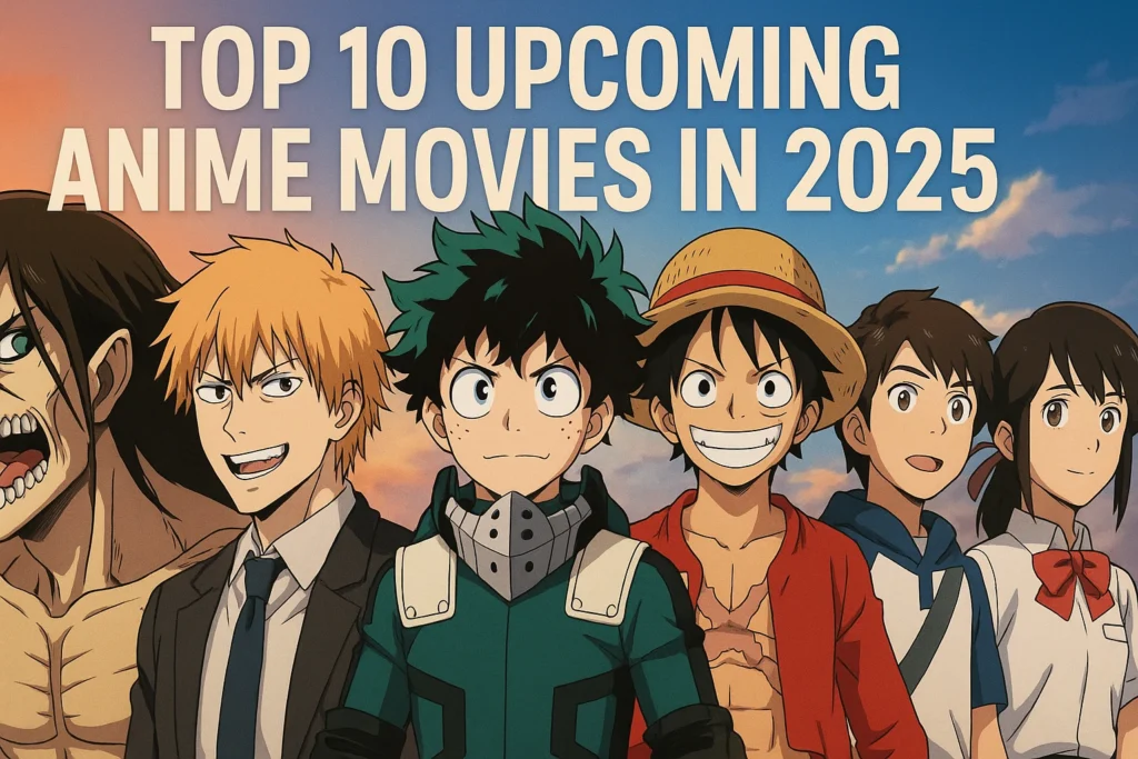 Upcoming Anime Movies 2025