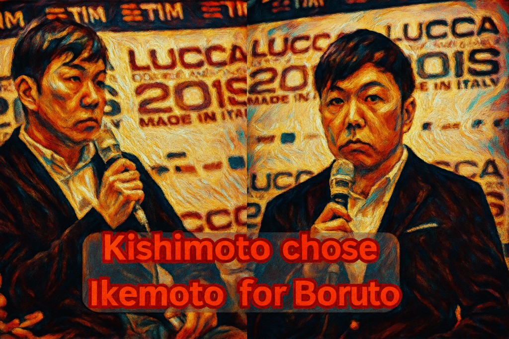 Kishimoto chose Ikemoto for Boruto